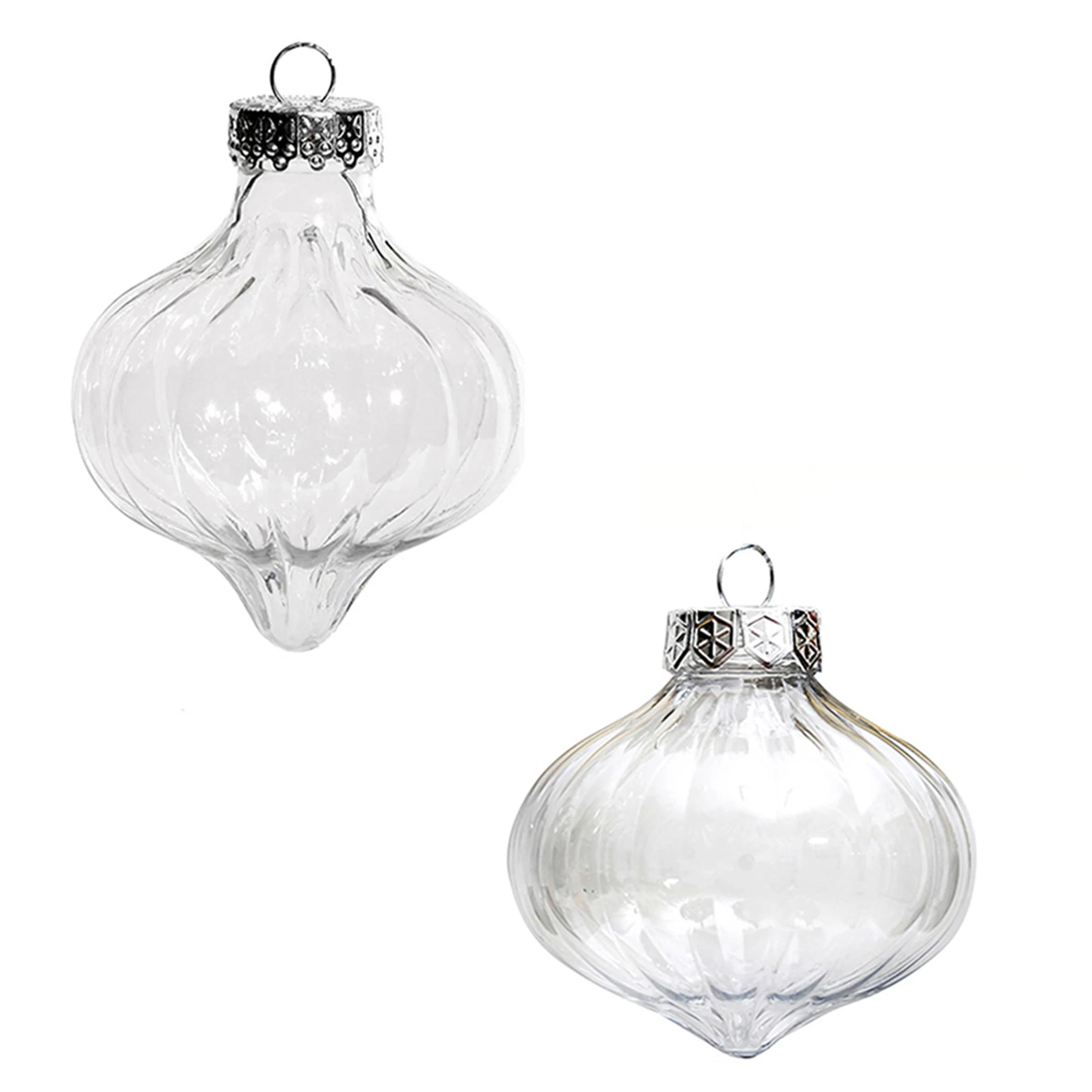 Ornements en plastique incassables à peindre, décoration de Noël à peindre, mélange de bricolage, 20 pièces
