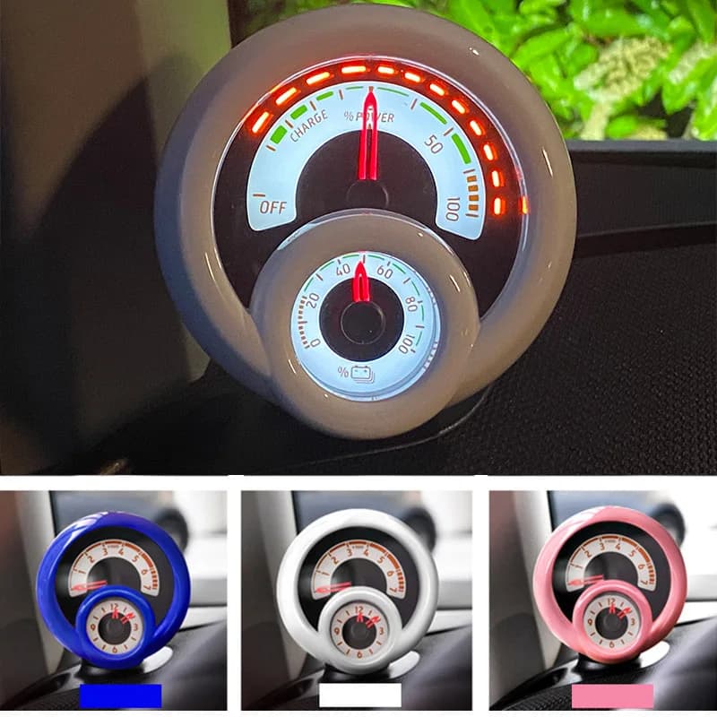 Autocollant de décoration de tachymètre de tableau de bord, accessoires de Modification de voiture pour nouveau style intérieur smart 453 fortwo forfour