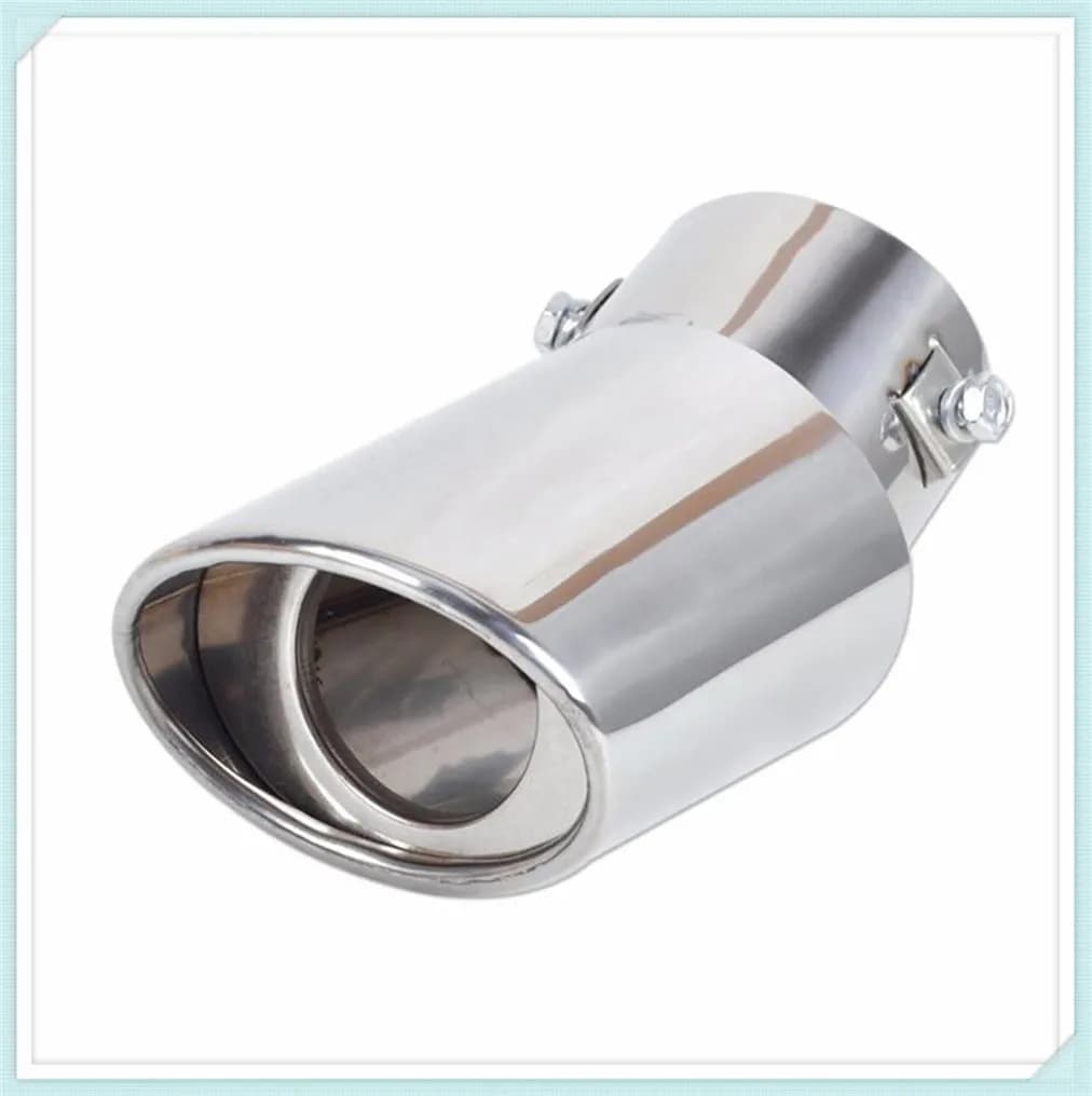 Embout de silencieux rond en acier inoxydable pour voiture, tuyau pour BMW F15, X5M, E71, E87, E63, E64, F06, X6, X6M, E82, E46, E90
