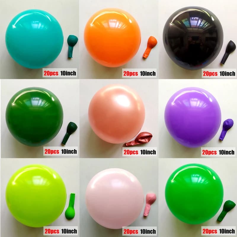 Ballon à Point de Colle pour Décoration de ixd'Anniversaire et de Mariage, Accessoires de Marijuana, Vente en Gros