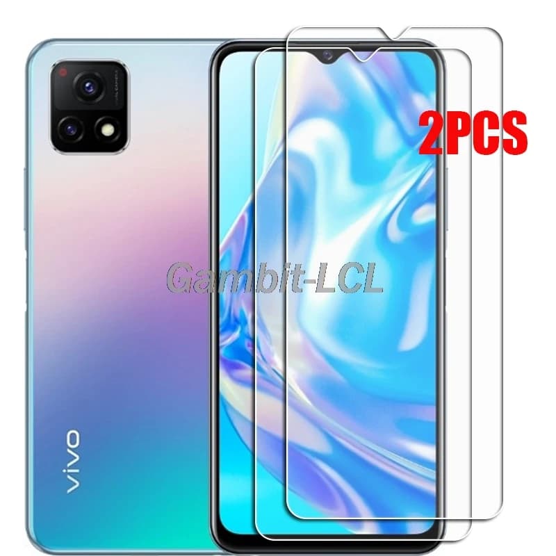 Protecteur d'écran pour Vivo Y31s 5G V2054A, Film de protection en verre trempé de 6.58 pouces pour téléphone