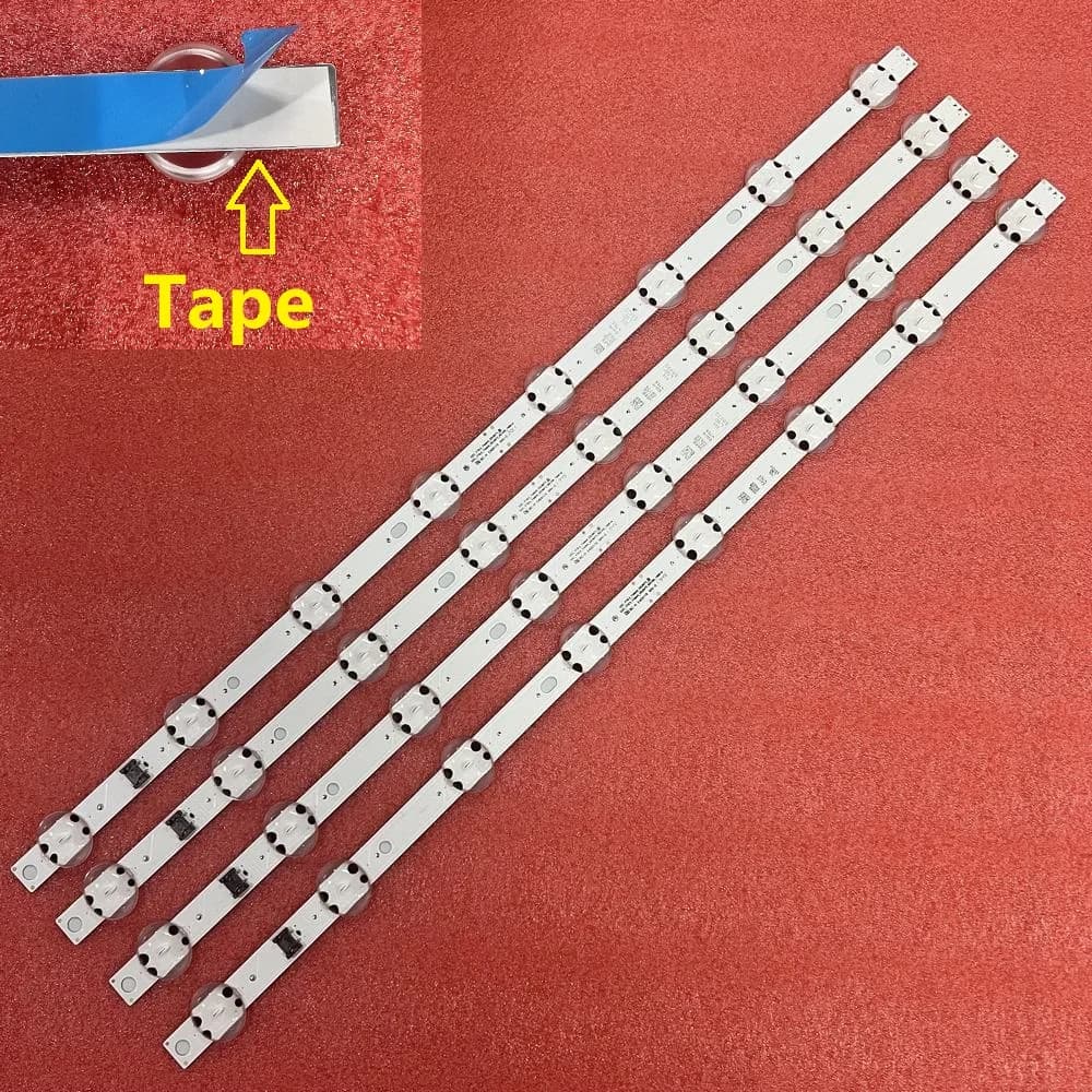 Bandes LED (4) pour TV 55UM7600PTA 55UM7660PLA 55UM7450PLA 55UM7400PLB 55UM7300AUE 55UM7650PSB 55UM7470PSA 55UM7520PSB 55UM7300PUA