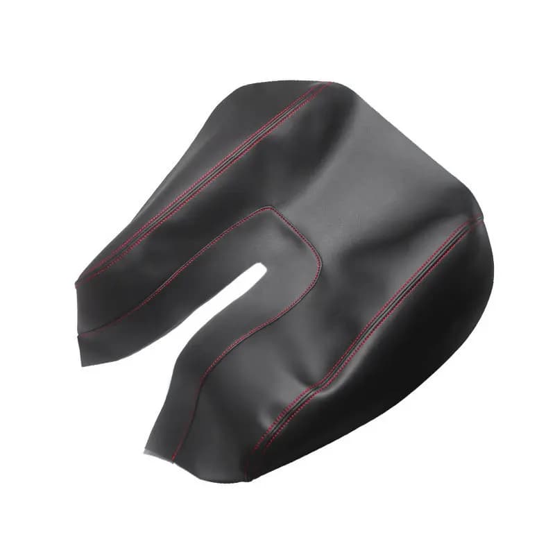 Accessoires de voiture en microfibre, coussin d'accoudoir de commande centrale, couverture en cuir autocollante, garniture pour Toyota Tundra 2014 2015 2016 2017 2018 2019