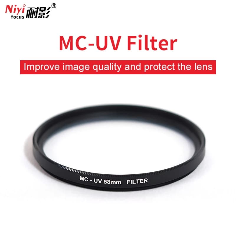 MCUV 40.5 49 52 55 58 62 67 72 77 82mm MC UV protecteur d'objectif pour Canon Nikon Sony Pentax appareil photo