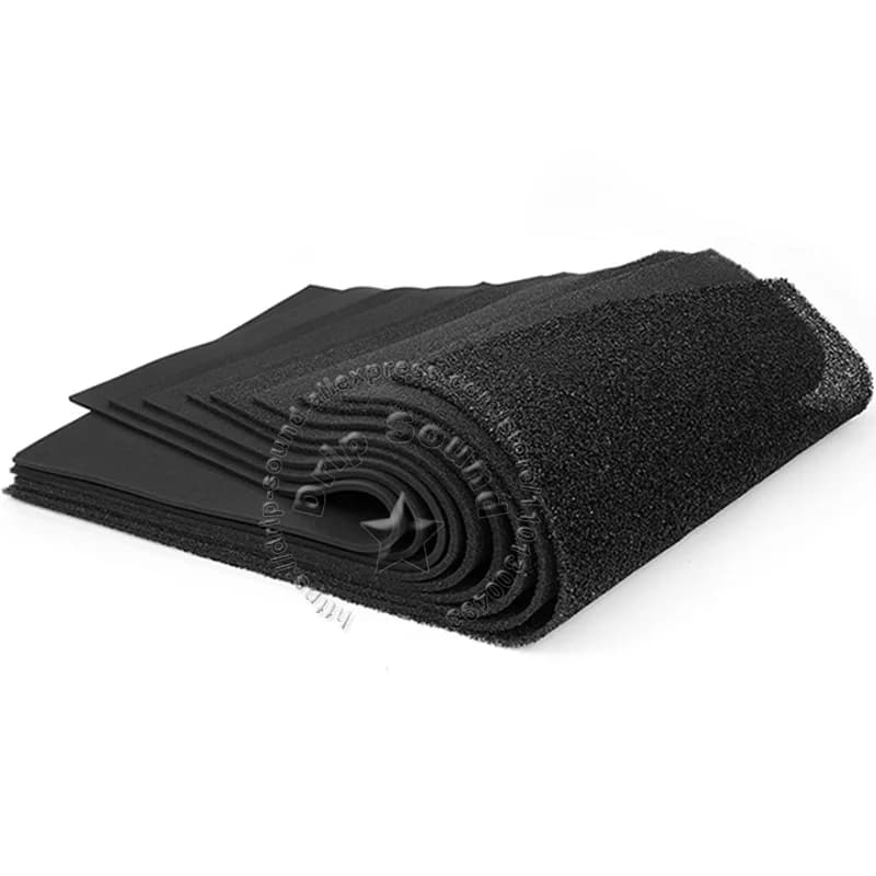 Feuille de mousse pour Grille de haut-parleur, éponge filtrante pour Air/eau/huile/poussière/acustique à cellules ouvertes 40PPI/60PPI 100/120/150/200cm 3/5/10/15/20mm THK