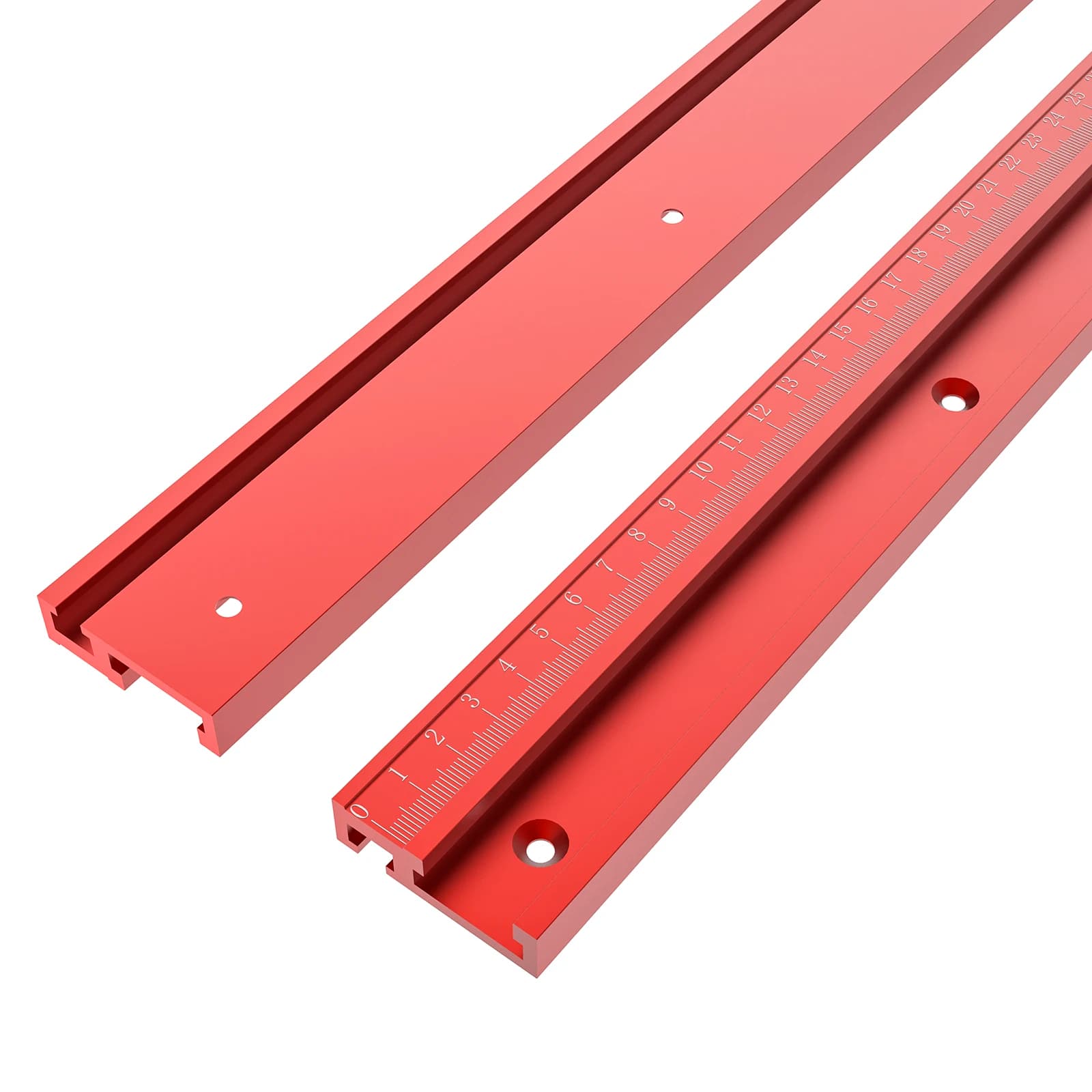 Arrêt d'onglet standard pour établi, table de toupie, calcul d'infraction de type 45, piste en T de travail, rainure en T, chute, 800mm, 1000mm, 1220mm