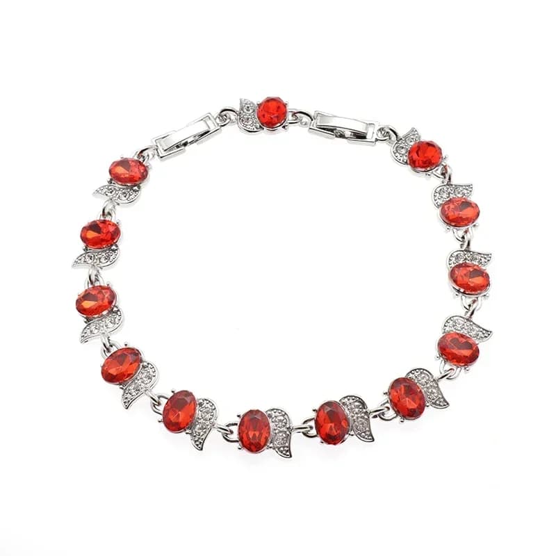 Bracelet en cristal coloré mystérieux et exquis, porte-bonheur, bijou de fiançailles et de mariage pour la mariée, cadeau pour la fête des mères