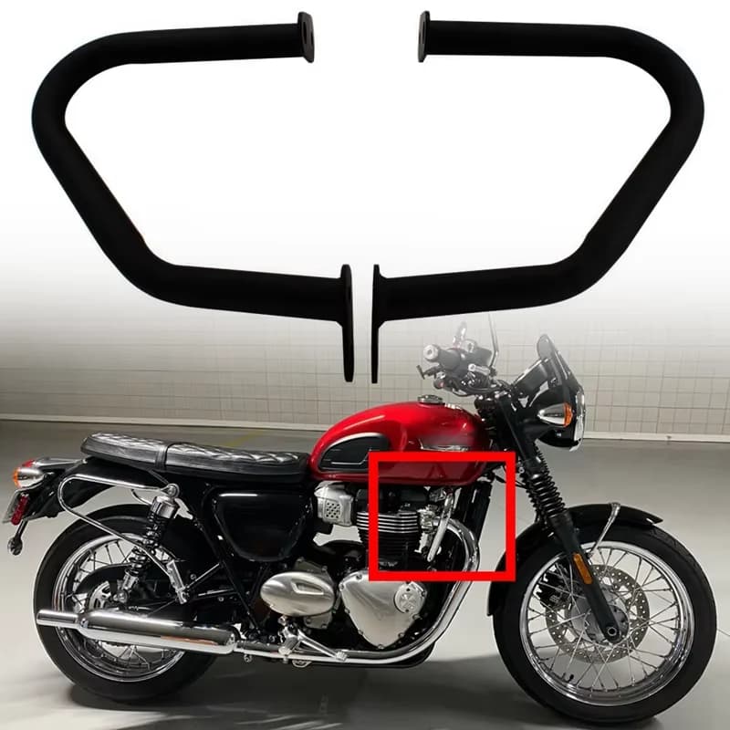 Barre de protection de moteur de moto, 2 pièces, accessoires de véhicule pour Triumph Bonneville Bobber 2016-UP