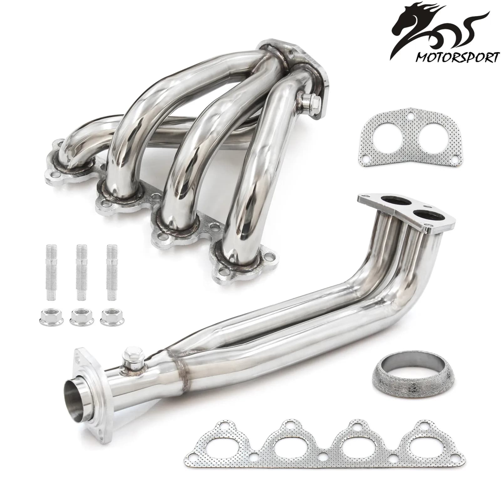 Collecteur d'Échappement Louisiana en Acier Inoxydable, Tuyauterie pour HONDA CIVIC 88-00 EG EF transporter EM