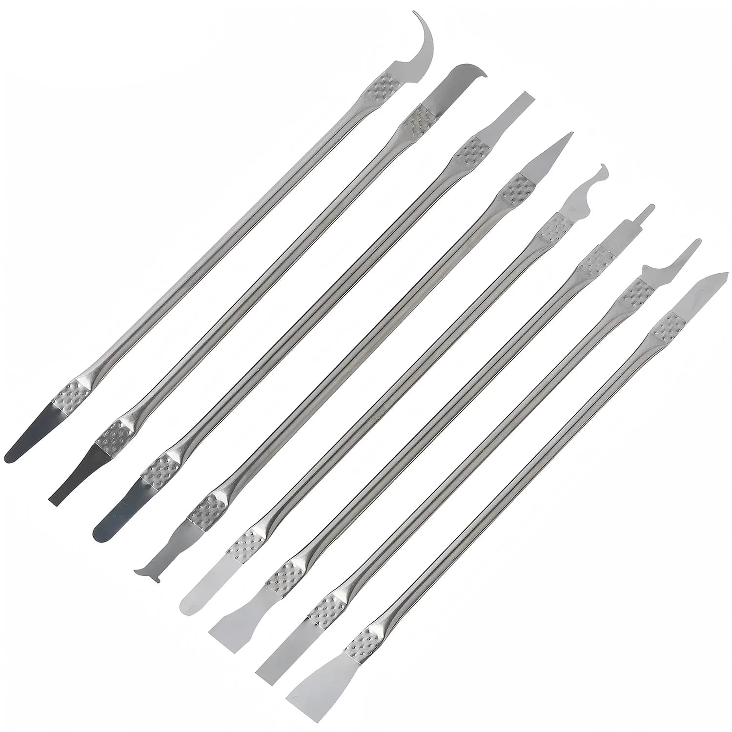 Ensemble d'outils de réparation de puce IC, dissolvant de CPU pour téléphone portable, ordinateur portable, carte mère BGA, colle de réparation, outil de livres, 8 en 1