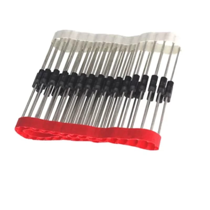 50PCS Redresseur Schottky Diode 1N5817 1N5819 1N5399 1N4937 1N4004 1N4001 1N4007 UF4007 HER107 FR207 FR157 FR107 RL207 DO-41