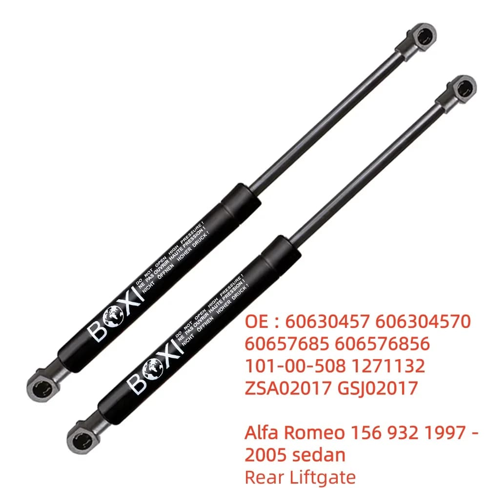 BOXI 2 ressorts à gaz de support de hayon pour Alfa Romeo 156 932 berline 1997-2005 60657685
