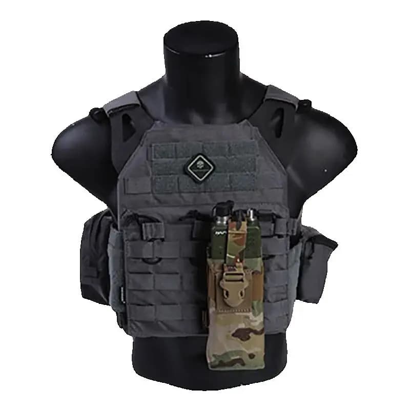Emersongear tactique PRC 148 152 pochette Radio pour RRV gilet universel talkie-walkie sac panneau magnétique Molle chasse EM8336