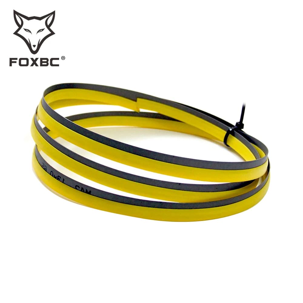 FOXBC lame de scie à ruban 2240 1425 1140 1435mm longueur 13x0.65mm avec 6 10 14 24 TPI M42 Bi métal pour couper les métaux 1 pièces