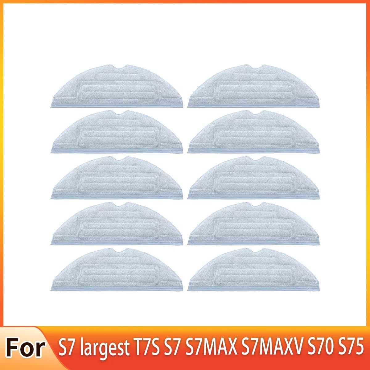 Serpillère pour accessoires Xiaomi Roborock S7, S7 T7S, S7 MAX, S7 MAXV, S70, S75, pièces de serpillère Roborock S7, serpillère sonique Roborock S7