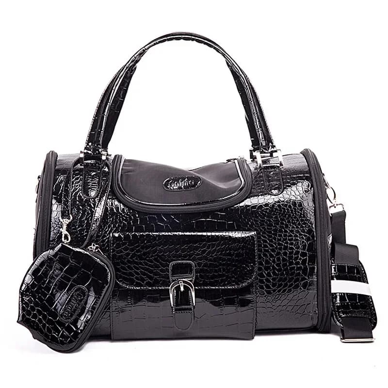 Sac de transport Portable pour animaux de compagnie, chat, chien, avec sac à main, voyage en cuir, petit chien, Chihuahua, Teddy, sac de transport