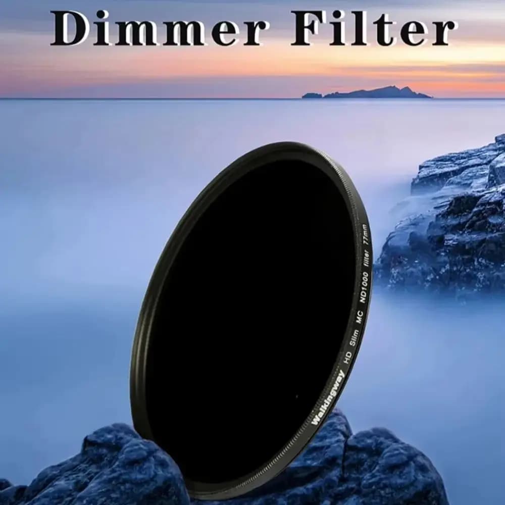 WalkingWay – filtre HD multi-revêtement MC ND, filtre ND8 ND64 ND1000, densité neutre, verre optique, 40.5-82mm pour appareil photo