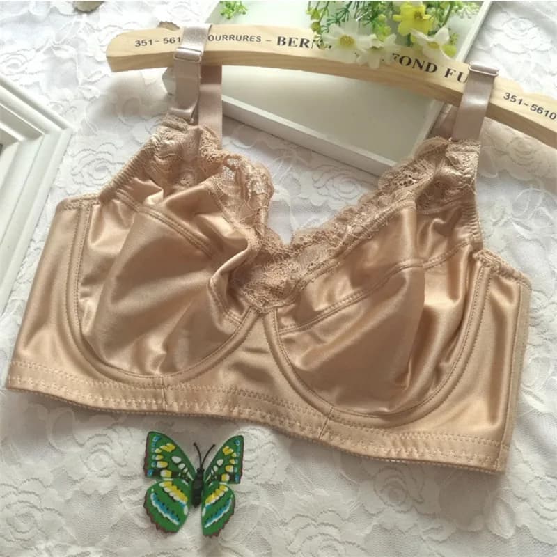 Soutien-gorge ultra-mince en dentelle pour femmes, sous-vêtements grande taille, bonnet complet, bonnet C D E F G H, soutien-gorge sexy, lingerie pour dames, 36 36 38