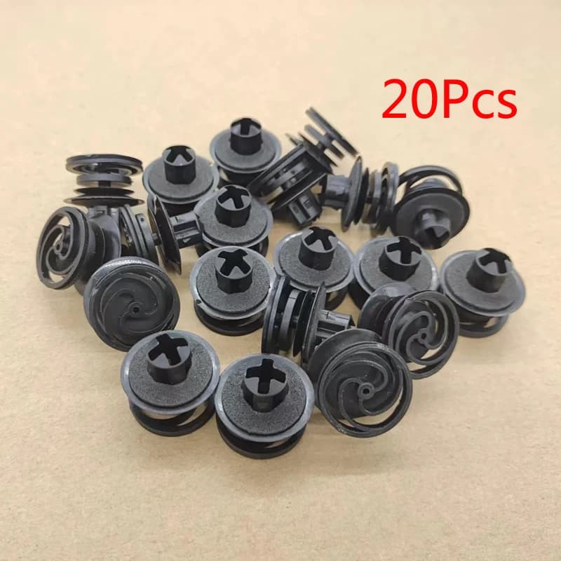 20 clips en plastique pour Volkswagen VW Golf 4 GTI R32 Passat B5 Jetta MK4, clips de garniture de panneau de porte intérieure
