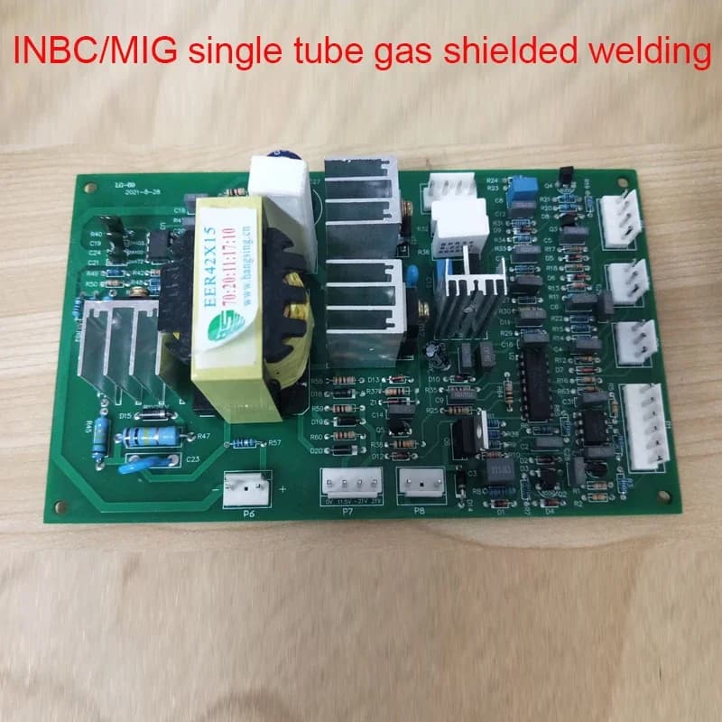 Carte de commande d'alimentation de fil de machine à souder sous protection gazeuse, alimentation à découpage auxiliaire, tube unique, MIG, NBC