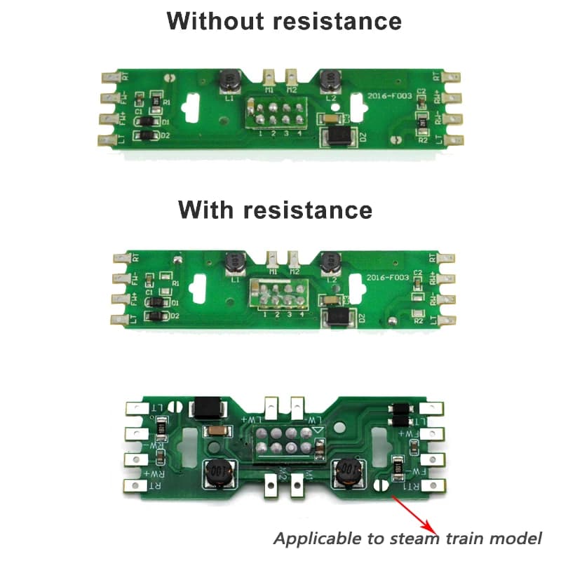 HO 1:87 Circuit imprimé train ordinaire/train vapeur puissance Led tension cc et ca accessoires de modélisation ferroviaire Kits de Diorama