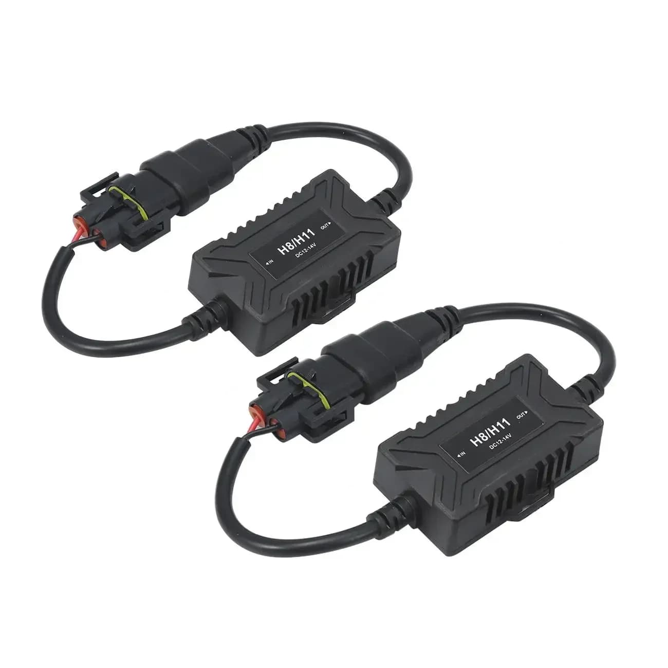 Adaptateur anti-erreur Canbus LED H4 H7 H11 H13 9005/9006/9012 avec résistance décodeur pour phares et feux de brouillard de voiture