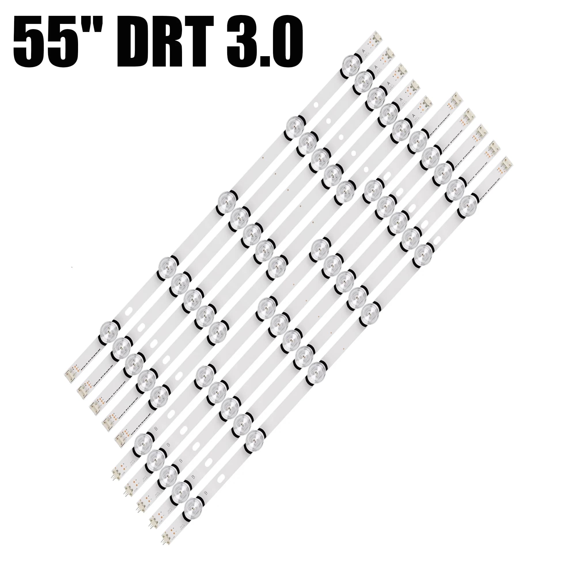 Lumières LED avec rétroéclairage, 10 lumières LED d'origine, 55 lb650v, 55 lb5900, 55 lf652v, 55 lf6000, 55 lf5950, 55 lb630 v, 55 lf580v, 55 lb570v