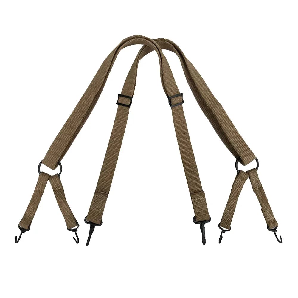 Ceinture de sac à dos d'extérieur à bretelles américaines, équipement de saut, rétro, WW2, M1941, US
