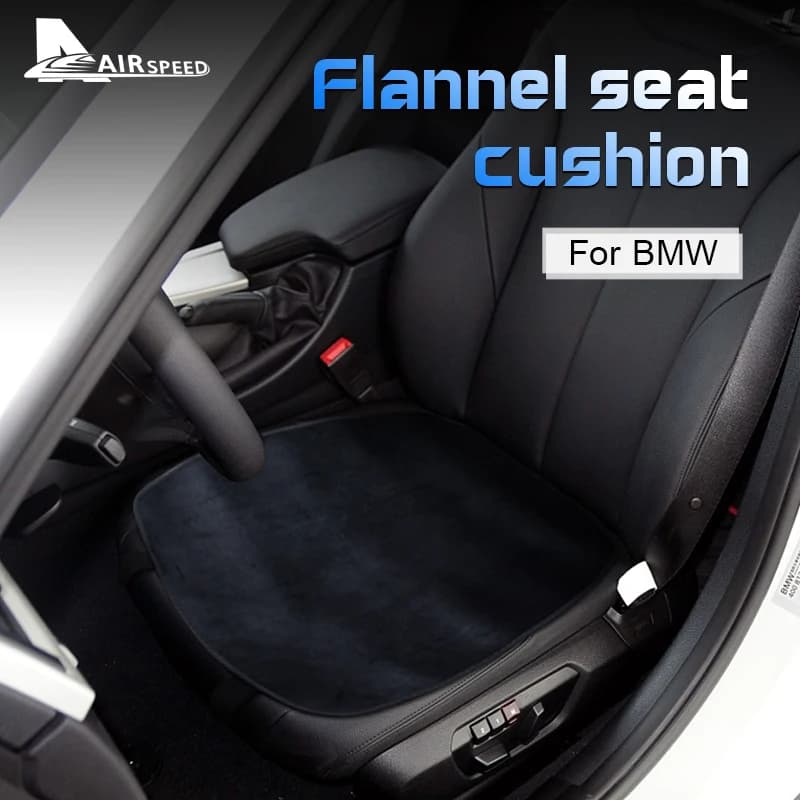 AIRSPEED-Ensemble de housses de siège de voiture Glutnel, housses de coussin avant et arrière, accessoires BMW F10, F30, G01, G02, G20, G30, F48, F15, F16, G05