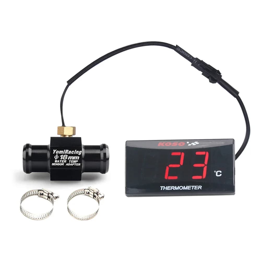 KObucWater-Mini-mètre de température d'eau pour moto, capteur adaptateur pour scooter et course, XPrévention 250 300 NMAX CB 400 CB500X