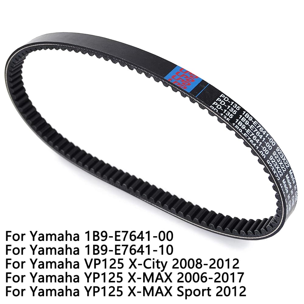 Courroie d'entraînement de Transmission pour Yamaha YP125 YP 125 XMAX X-MAX X MAX 2006-2017 VP125 x-city 2008-2012 1B9-E7641-00 1B9-E7641-10