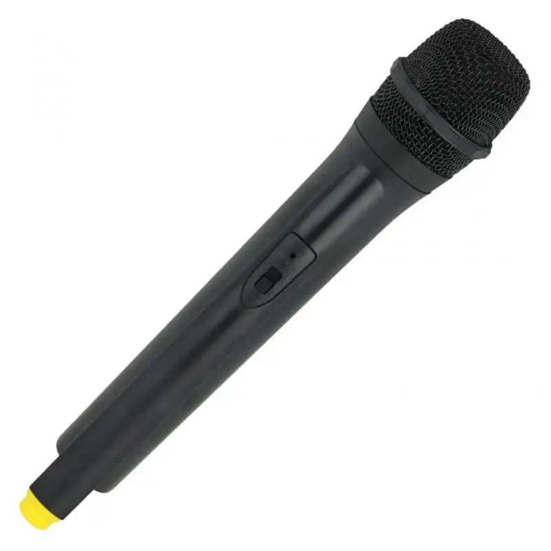 Microphone sans fil en plastique, accessoire Élclassique, faux jouet