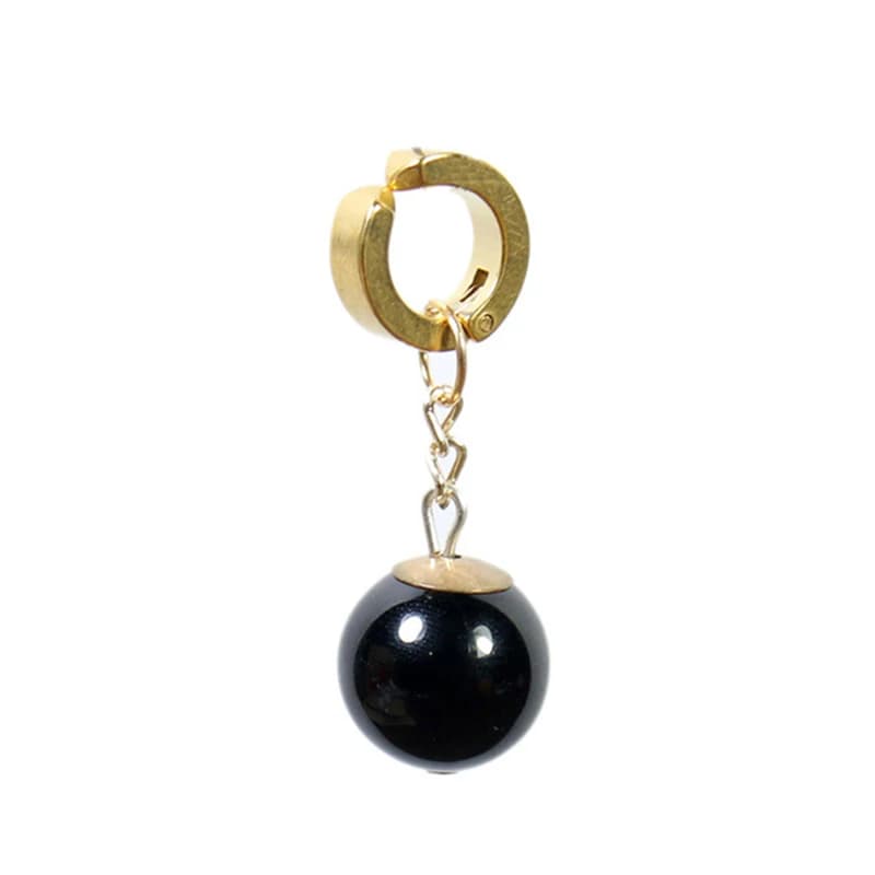 Z Vegetto Potara noir Son Goku Cosplay Costumes accessoires Zamasu boucles d'oreilles clou d'oreille