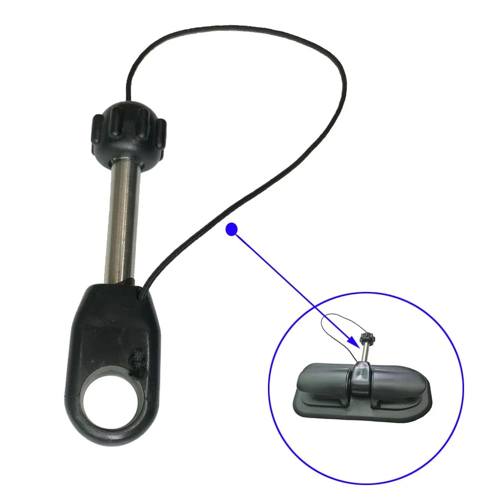 Remplacement de barre de goupille en T de verrouillage de rame de canot de bateau gonflable adapté à de nombreuses gonflables