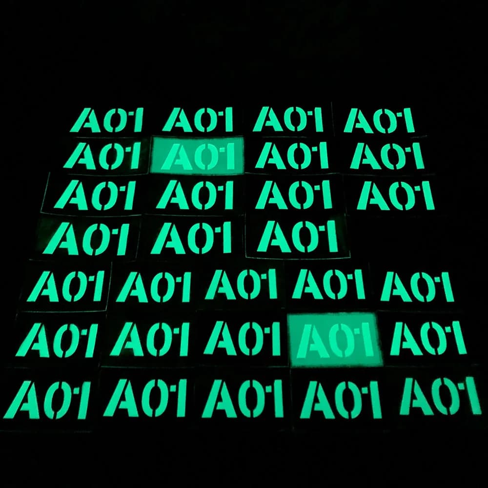 Patch personnalisé lumineux découpé au Laser, panneau d'appel Radio, bandes nominatives, tactique morale, militaire Airsoft SealTeam