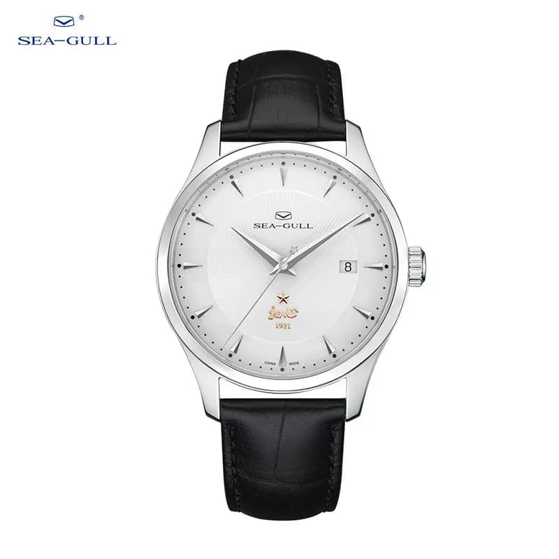 Seagull hommes montre mécanique automatique édition commémorative haut de gamme calendrier horloge hommes montres d'affaires pour hommes 819.12.1921
