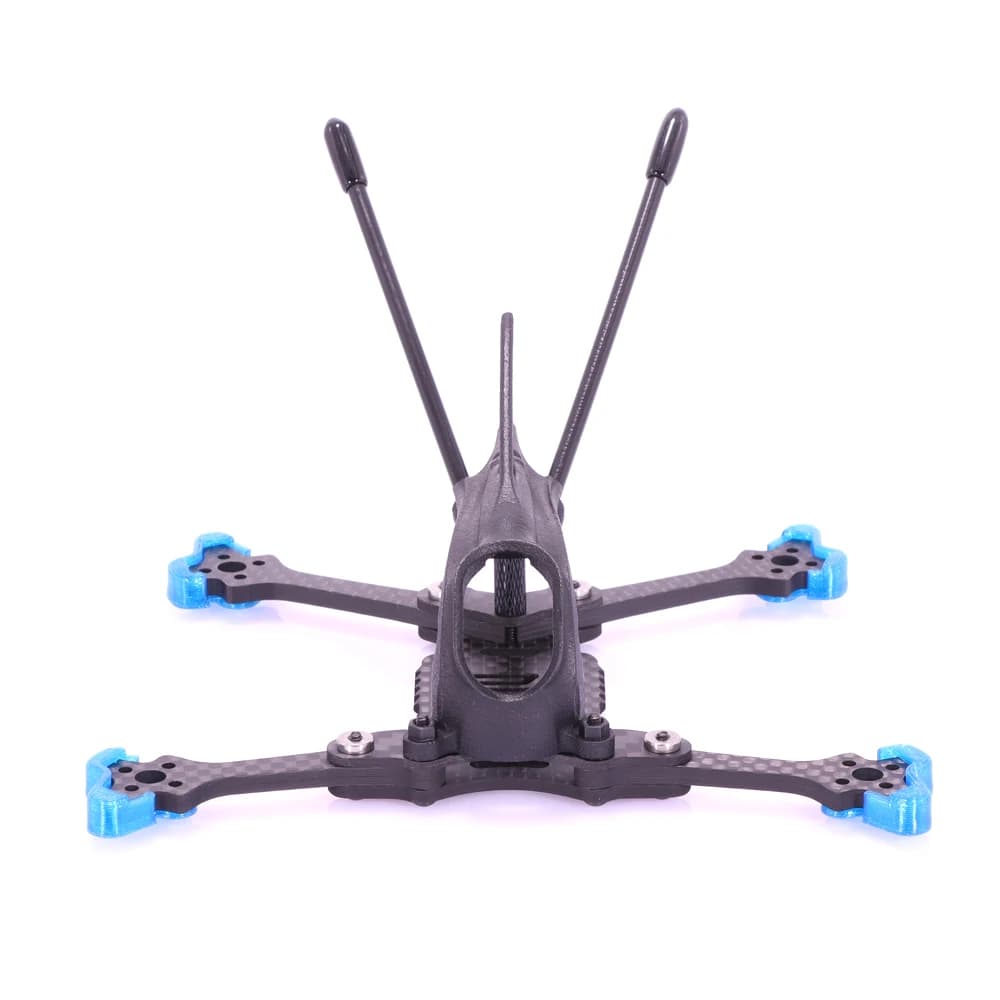 AlfaRC Herbie 125 – Kit de cadre de cure-dents de 3 pouces, 75MM, Support de quadricoptère pour Drone RC FPV de course, moteur sans balais 1103 1104 1105 1106 1204