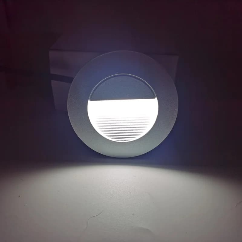 Applique murale LED pour terrasse, 12 LED, IP65, lampe encastrée pour escalier, patio, spot de sol, jardin, paysage extérieur