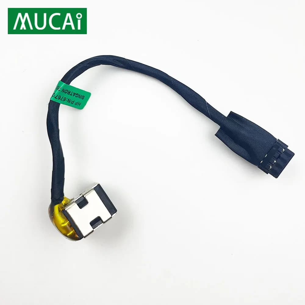 Prise d'alimentation cc avec câble flexible pour ordinateur portable HP Probook 4340S 4341S 4440S 4441S 4445S 4446S 4540S 4545S DC-IN S