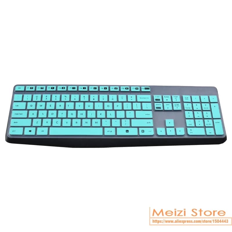 Logitech – Film de protection anti-poussière pour clavier de bureau, en Silicone, sans fil, Bluetooth, pour MK315, MK235, K235, K375S