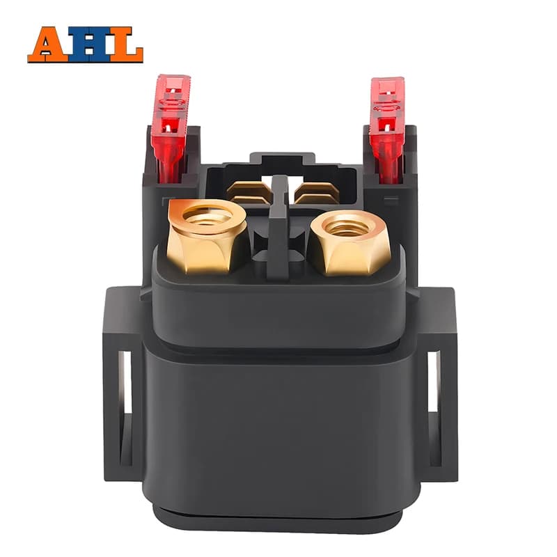 AHL – relais de démarreur de moto, pour Yamaha GTS1000A YZF1000 XVS1100 XVS650 BIG Bear 250 YFM250 400 YFM400 GRIZZLY 350 YFM350 FJR13