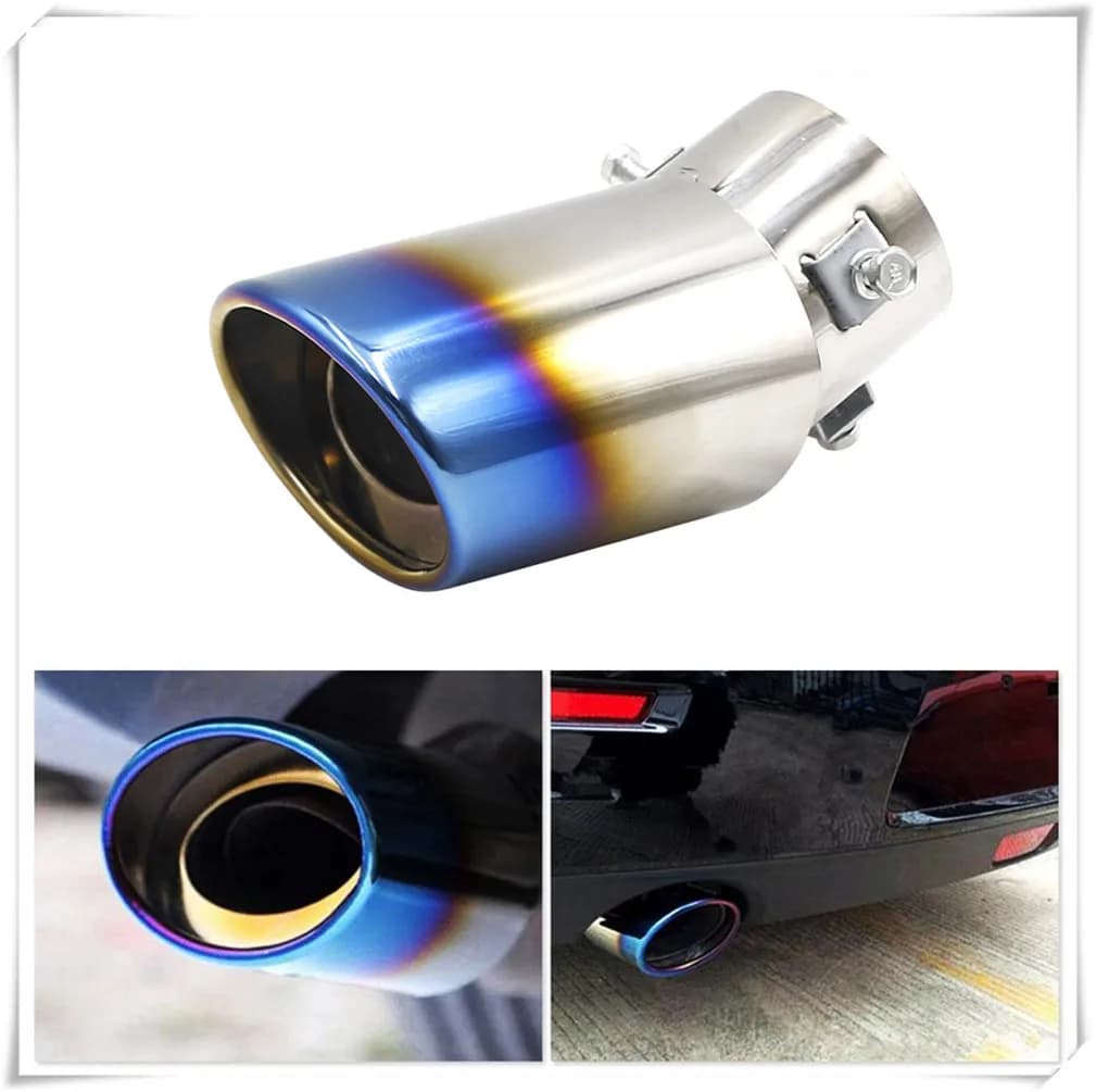 Embout de silencieux d'échappement argenté, accessoires de voiture pour Nissan BLUEBIRD x-trail Qashqai Zaroot NV200 SUNNY TIIDA