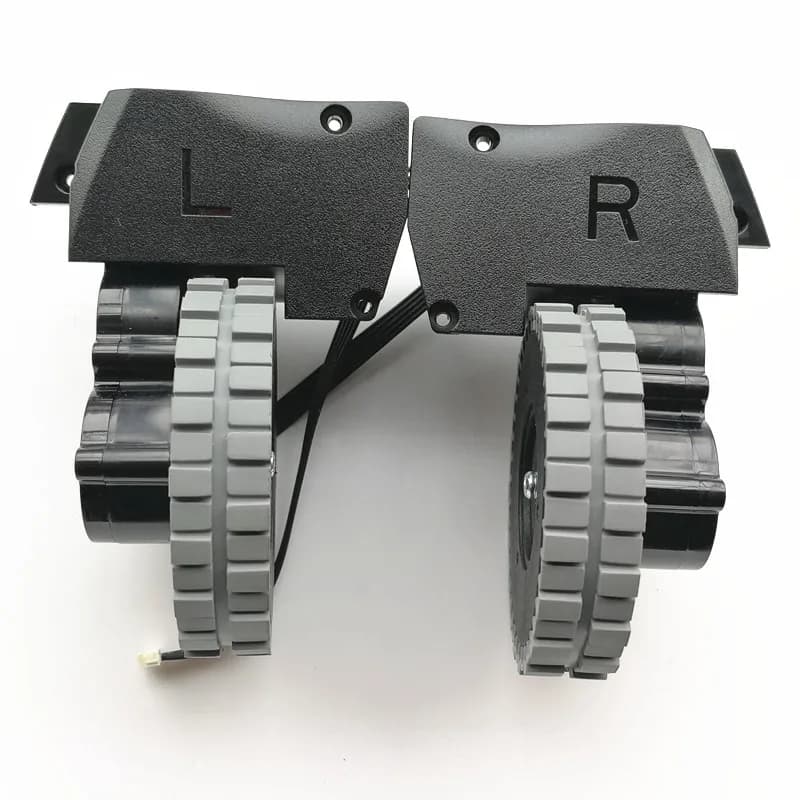 Ensemble moteur de roue droite gauche pour aspirateur robot SilverCrest SSRA1, pièces de rechange, moteur de roues