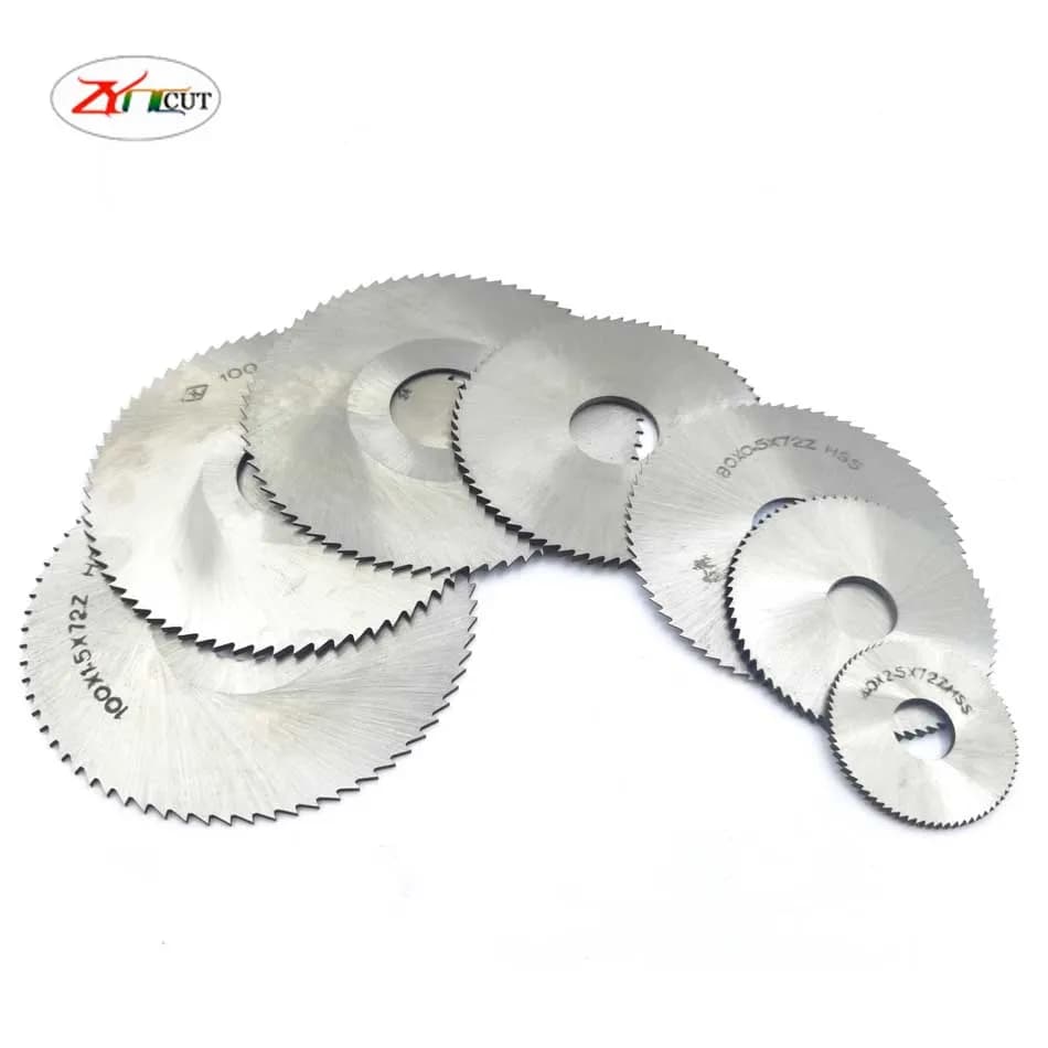 Lame de scie circulaire HSS 40 60 75 80 100 110 125 150 160 200mm, fraise en dents de scie HSS, accessoires pour outils électriques, disque de coupe
