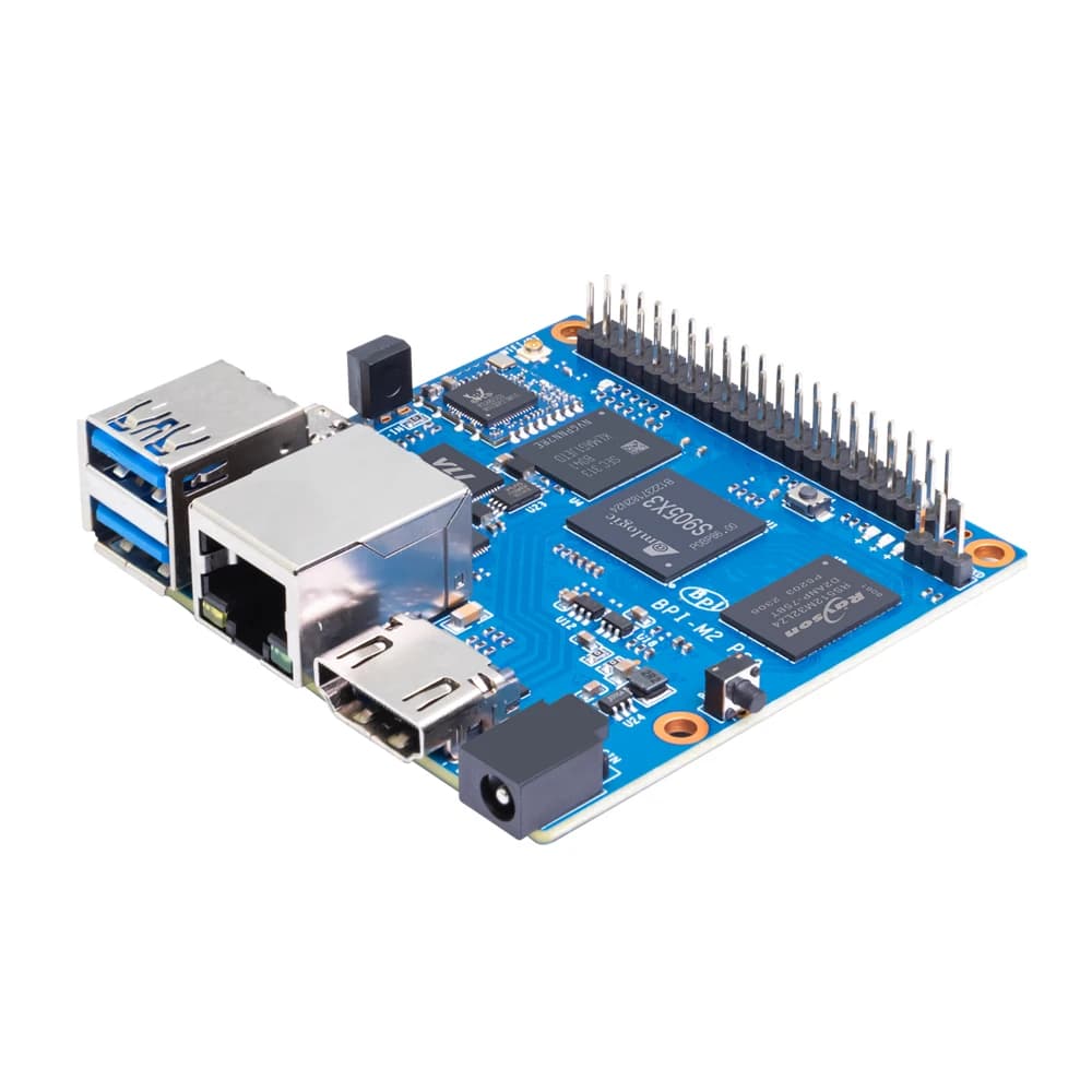 Banana PI BPI-M2 Pro – carte de démonstration, Amlogic S905X3 Quad core Cortex-A55 Mali-G31, 2 go LPDDR4 16 go eMMC avec WiFi BT SBC, simple carte