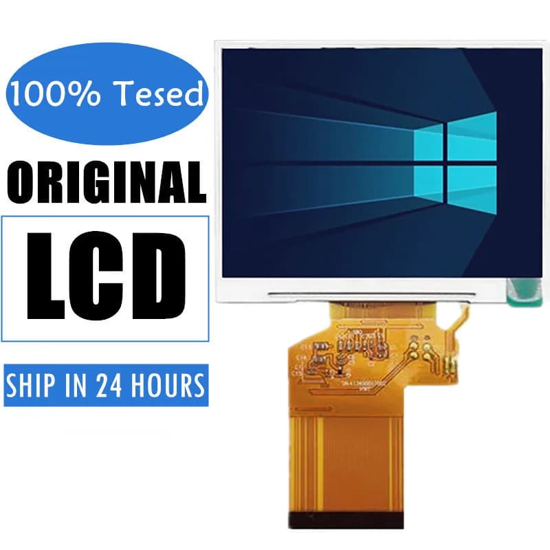 Écran LCD de 3,5 pouces pour COG-T350MCQH-05, écran LCD de remplacement direct pour écran fissuré/cassé