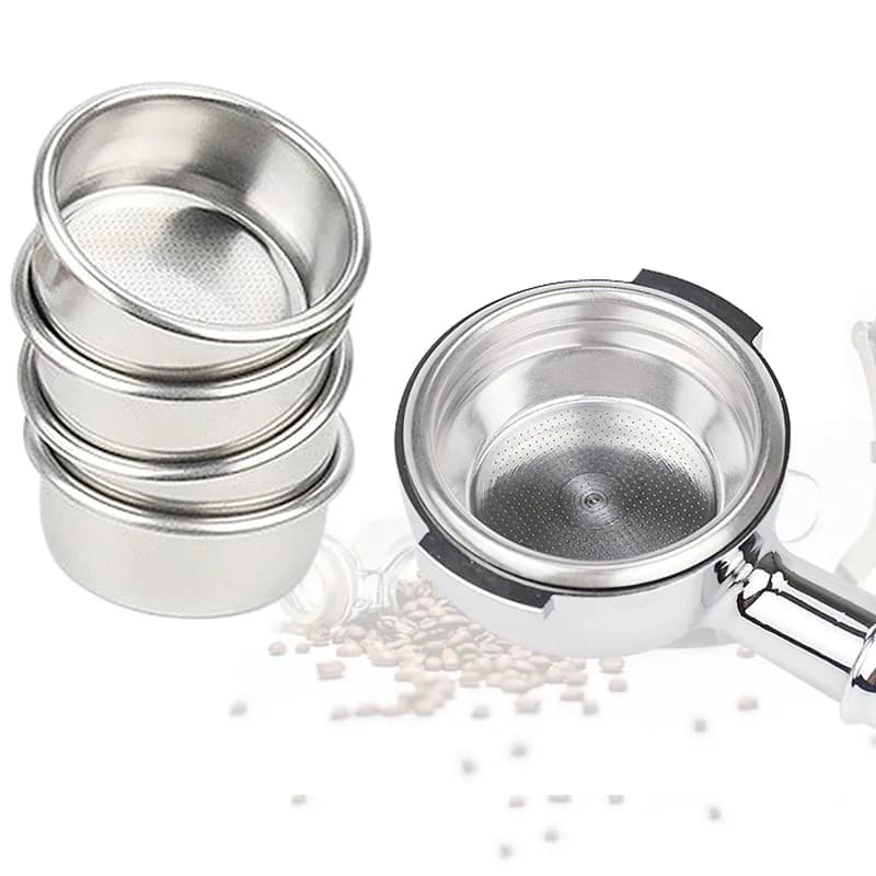 Panier filtrant à café 58mm 54mm 51mm pour porte-filtre De Longhi 1/2/4 tasses pour machine à café Delonghi Breville