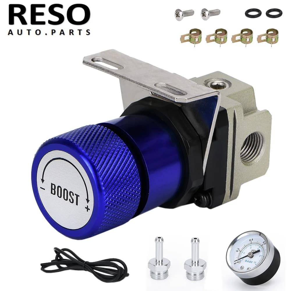 RESO – jauge manuelle universelle T2, contrôleur Turbo Boost 1-150 PSI JDM pour SR20DET SR