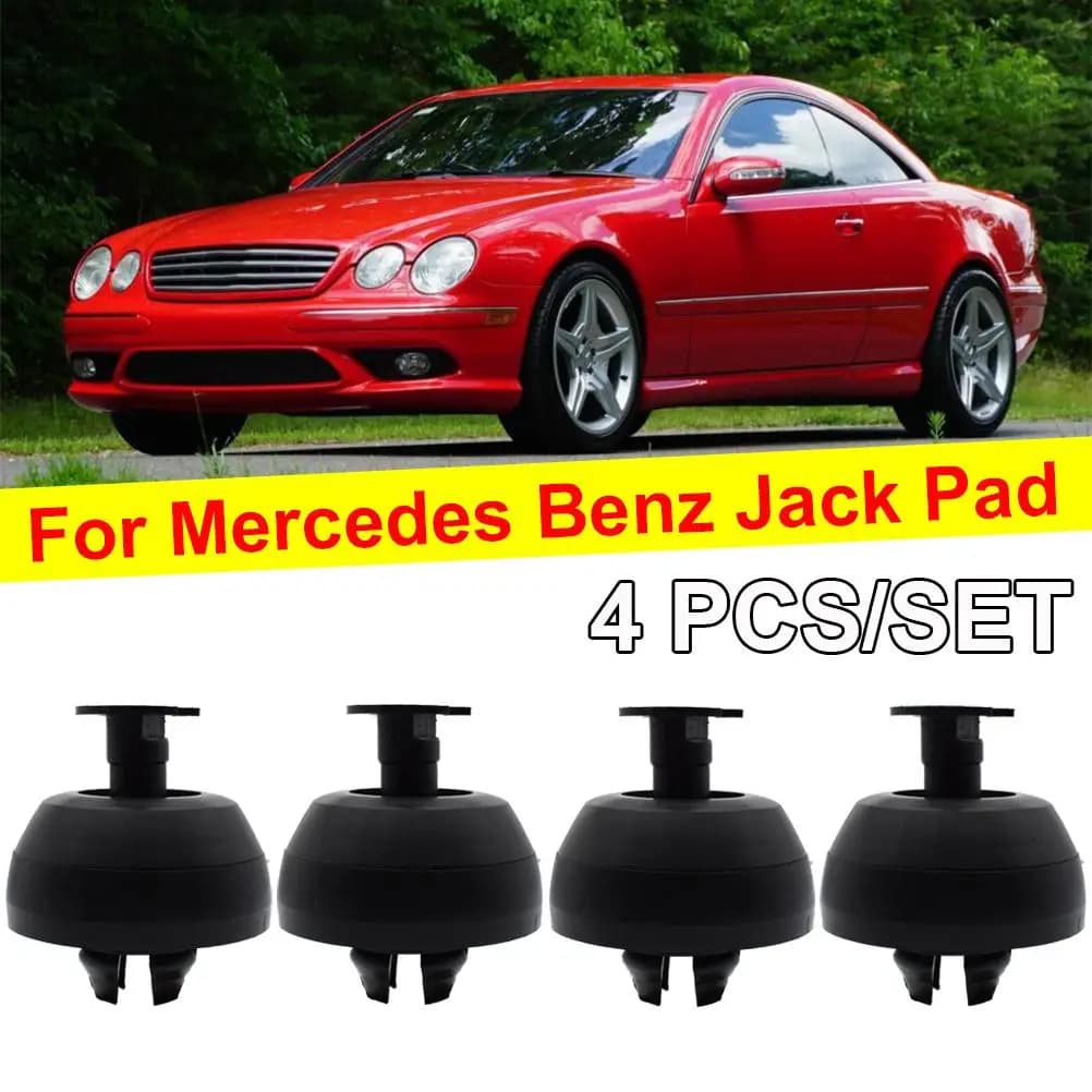Support de levage de cric de voiture, adaptateur OE #0019979586, pour Mercedes Benz W124 W202 W208 R129 W210 W215, 4 pièces