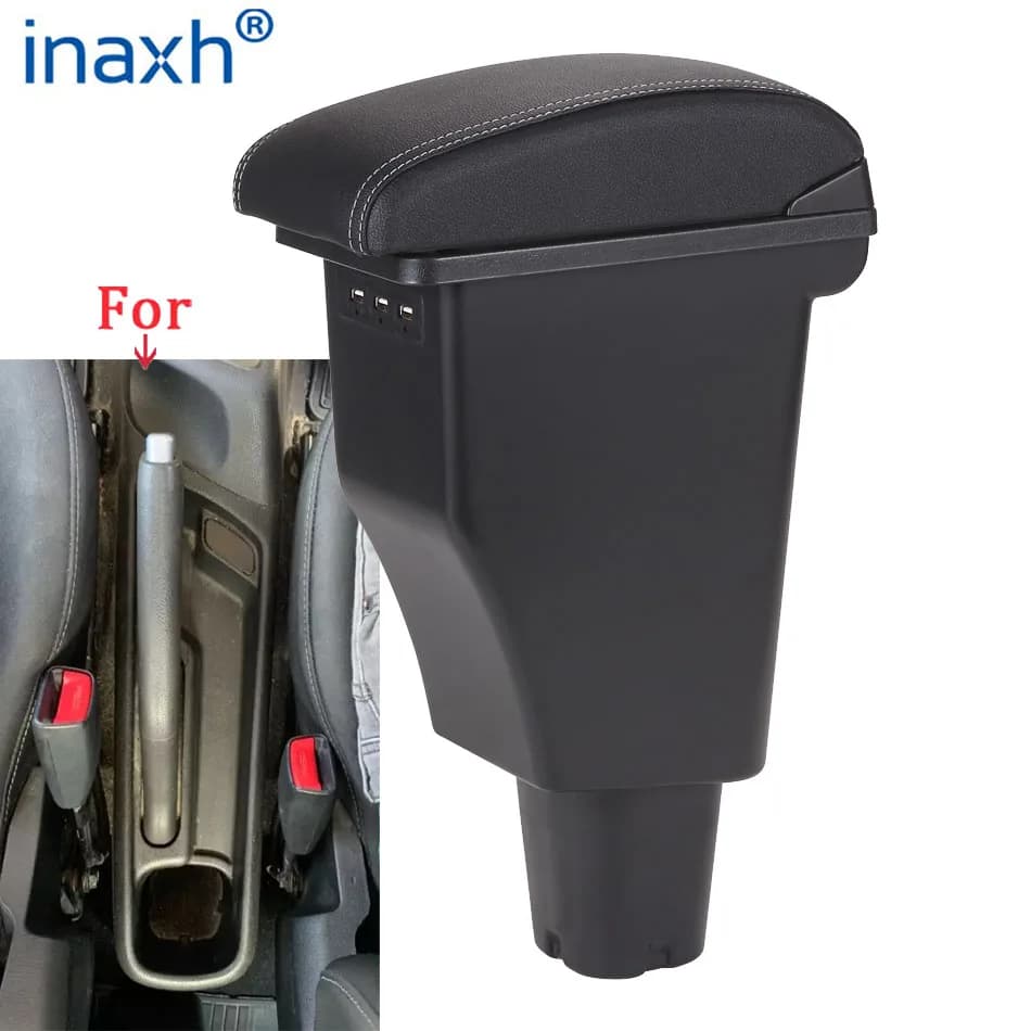 Boîte d'accoudoir de voiture pour Kia Picanto, détails de pièces intérieures, pièces de rénovation spéciales, boîte de rangement centrale USB